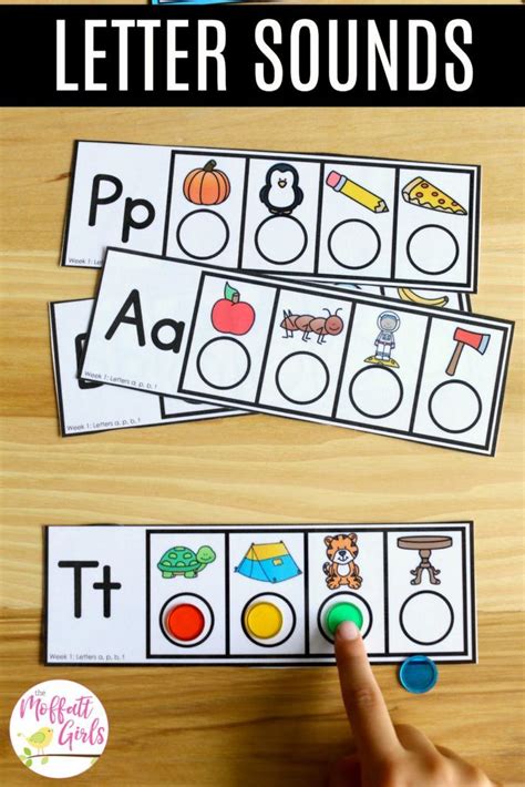 The Letter Sounds Game Is Perfect For Preschoolers To Practice Their