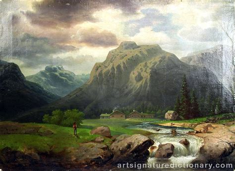 Hans Fredrik Gude 18251903 Norwaygermany Also Known As ‘hfg