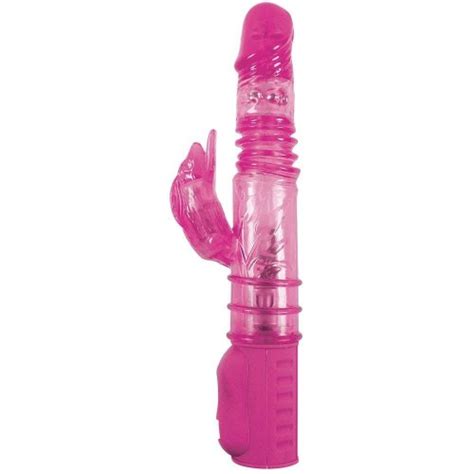 Bunnytron Thruster Vibe Pink Sex Toys And Adult Novelties Adult Dvd