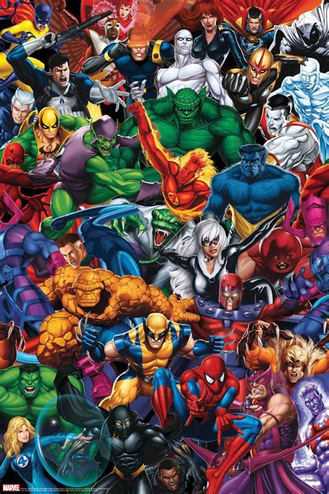 Marvel Fan Art Marvel Heros By Marvel The 5