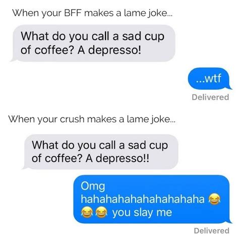 How You Text Your Best Friend Compared To How You Text Your Crush
