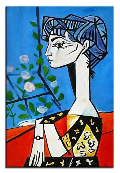 ) is a large 1937 oil painting on canvas by spanish artist pablo picasso. Pablo Picasso - Jacqueline - 60x90 cm - G00791 | Twoja ...