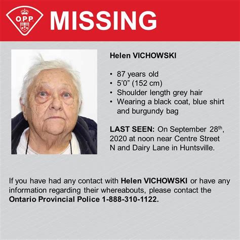 Update Missing Woman Located In Huntsville Bayshore Broadcasting News Centre