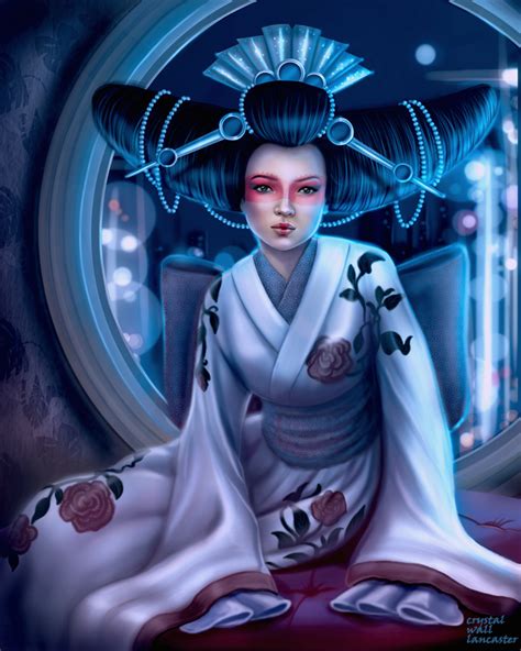 Geisha By Crystalwalllancaster On Deviantart