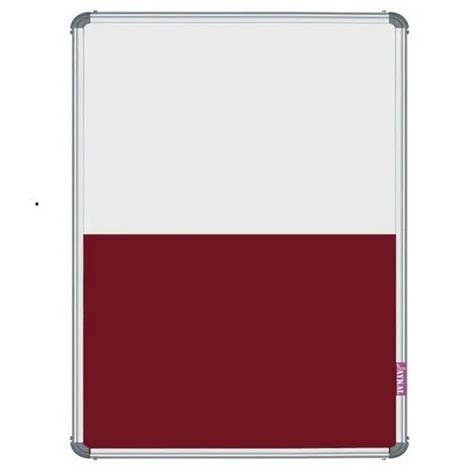 White And Red Rectangular Combination Board Frame Material Aluminium