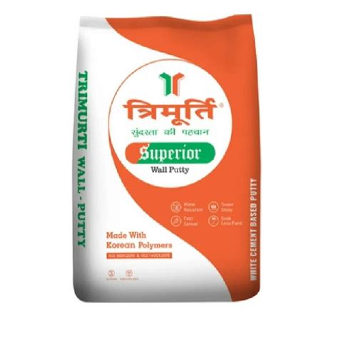 Trimurti 40 Kg Superior Wall Putty At Rs 1150bag Wall Putty Powder