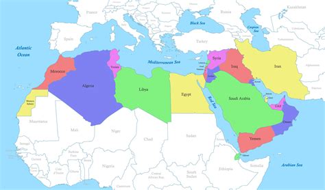 Carte De Mena Région Avec Les Frontières De Le États 22754848 Art