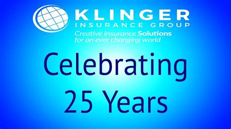 This is klinger insurance group by blue corona on vimeo, the home for high quality videos and the people who love them. Klinger Insurance Group Celebrates 25th Anniversary! - YouTube
