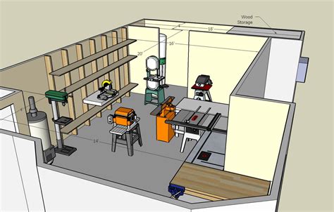 Woodwork Small Woodworking Shop Floor Plans Pdf Plans