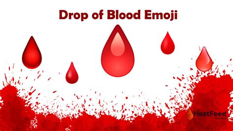 Drop Of Blood Emoji Meaning Copy Paste