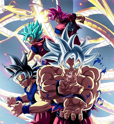 The story takes place during the black star dragon balls and baby story arcs of the anime dragon ball gt. Goku's transformations throughout Dragon Ball Super #love ...