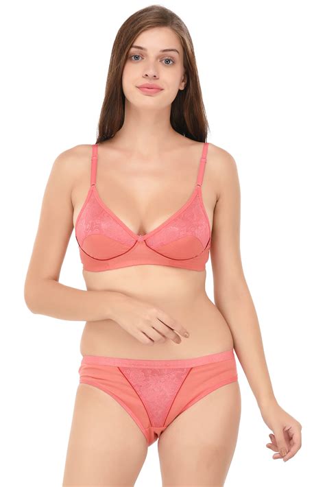 Buy Lizaray Cotton Bra And Panty Set Online At Best Prices In India