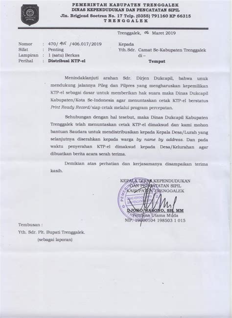 Contoh surat dinas, contoh surat tugas dinas, contoh surat perjalanan dinas, contoh surat dinas resmi contoh surat perjalanan dinas. Kop Surat Dinas Kependudukan Dan Pencatatan Sipil - Contoh ...