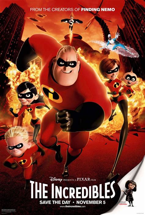 The Geeky Nerfherder Movie Poster Art The Incredibles 2004