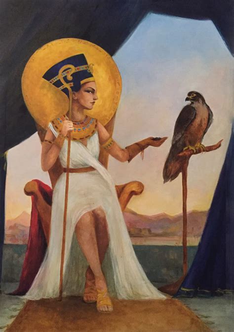 Artstation Queens Of Ancient Egypt Nefertiti