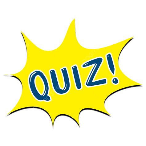 Pop Quiz Png Vector Psd And Clipart With Transparent