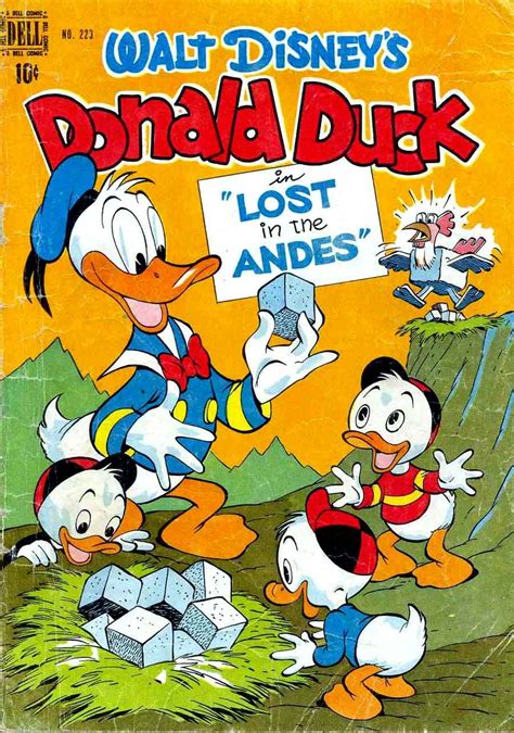 Donald Duck Lost In The Andes Cover By Carl Barks Disney Movie