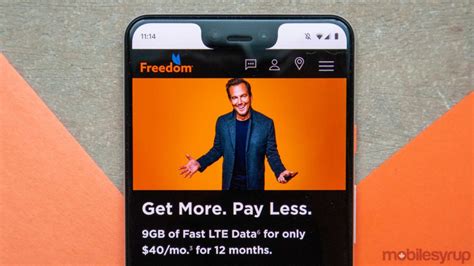 Freedom Mobile Offering 55 For 20gb 1 Year Byob Plan