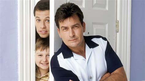 Two And A Half Men Comedy Sitcom Television Series Two Half Men 87 Wallpapers Hd