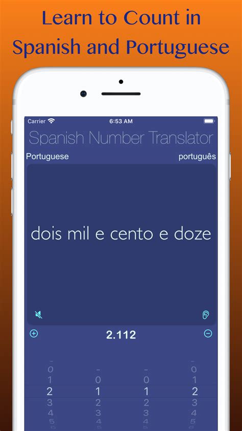 Spanish Numbers Translator для Iphone — Скачать