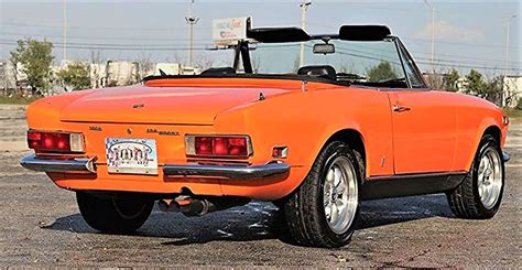 Pick Of The Day 1972 Fiat 124 Spider Classic Sports Car From Italy