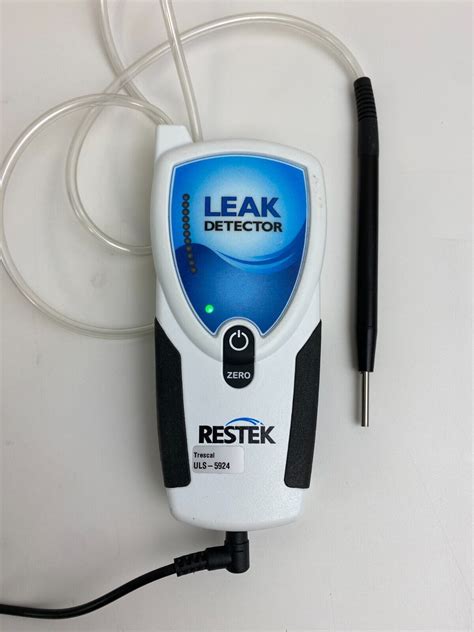 Restek Electronic Leak Detector With Case For Parts Ebay
