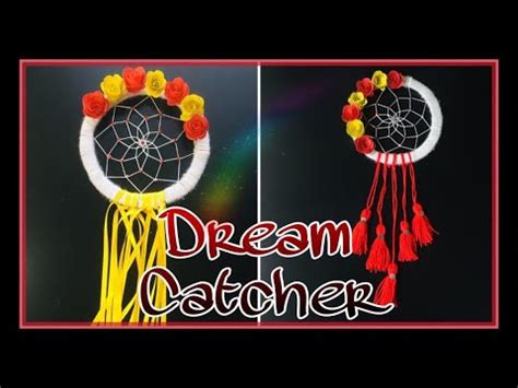 Diy Dream Catcher Without Feathers Dream Catcher Step By Step Tutorial Boho Style Dream