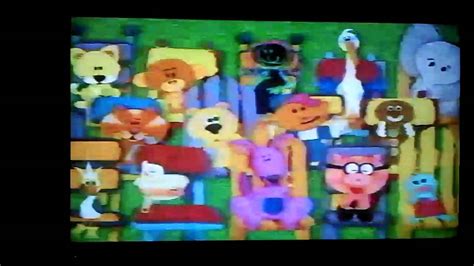 Closing To Blues Clues Blues Big Musical Movie 2000 Vhs Youtube