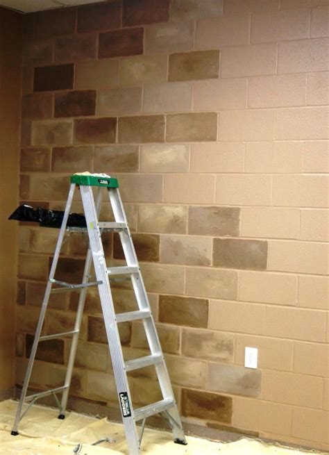I feel like we gained about a foot of space visually. Unfinished Basement Ideas - painting-cinder-block-basement ...