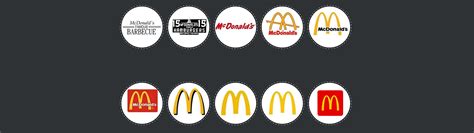 mcdonalds logo timeline