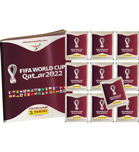 Panini World Cup 2022 Qatar Stickers Album 10 Pochettes Stickerpoint