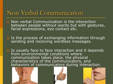 Ppt Non Verbal Communication Powerpoint Presentation Free Download