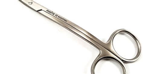 Lagrange Scissors Curved 13 Cm Surgical Shears Tissue Dental Gum Micro