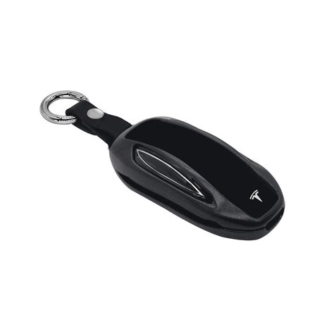 Tesla Model Y Key Fob Cover Holder Keychain Case Aluminum Metal For