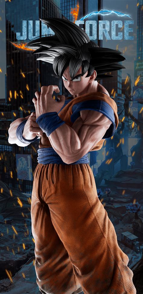 Jump Force Goku Wallpapers Cat With Monocle