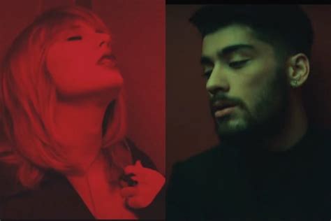 taylor swift releases new music video with zayn malik video