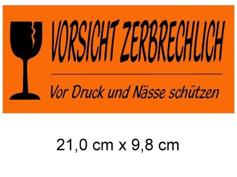 Dort werden verschiedene produkte wie z.b. Vorsicht Zerbrechlich Zum Ausdrucken Dhl - 100 Etiketten ...