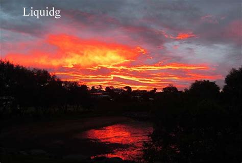 Sunsetssunrises And Sky Events From South East Queensland