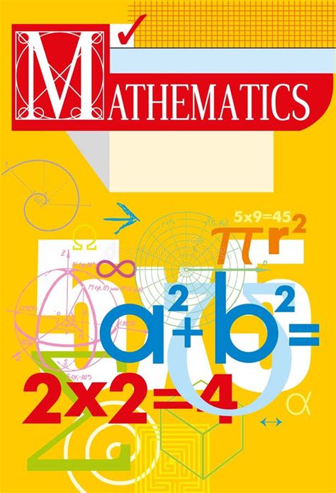 Mathematics Vector Cover Stock Vector Illustration Of Algorithm