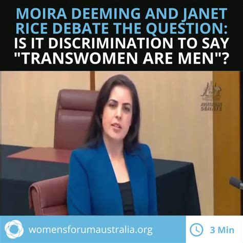 Flashback To When Womens Advocate And Liberal Candidate Moira Deeming