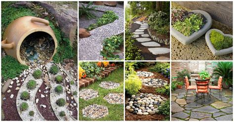 Diseño De Jardines Con Piedras 25 Ideas De Diseños Rústicos Para