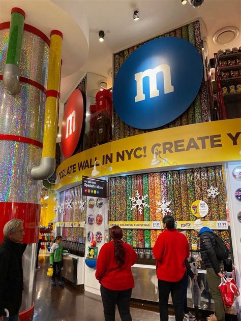 Lincontournable Boutique Mandms World De New York à Times Square