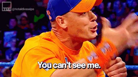 John Cena You Cant See Me GIF John Cena You Cant See Me Youre Blind Discover Share GIFs