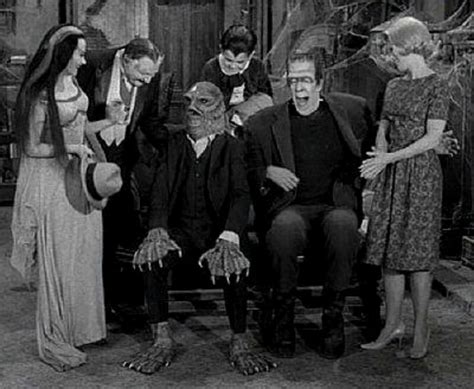 Munster With Uncle Gilbert The Munsters Munsters Tv Show Black Lagoon