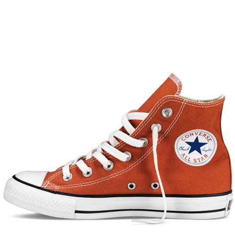 Converse Chuck Taylor All Star Hi-Top - Red Clay | Chuck taylor sneakers, Converse, Converse ...