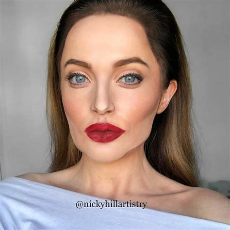 Makeup Artist Transforms Herself Into Famous Celebs And Optical