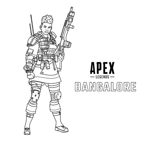 Click on the worksheet to open the pdf to print. Apex Legends Coloring Pages Octane - XColorings.com