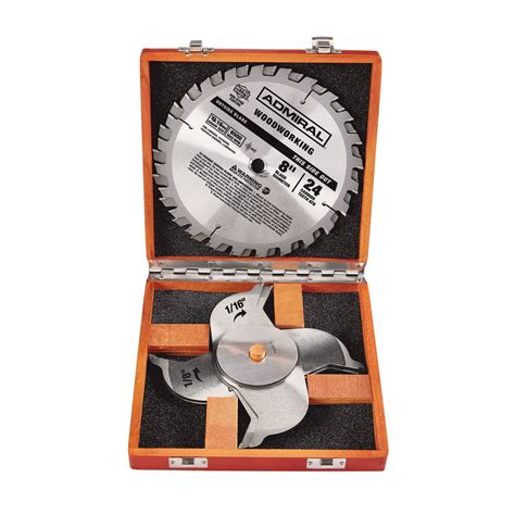 8 In 24t Dado Circular Saw Blade Set