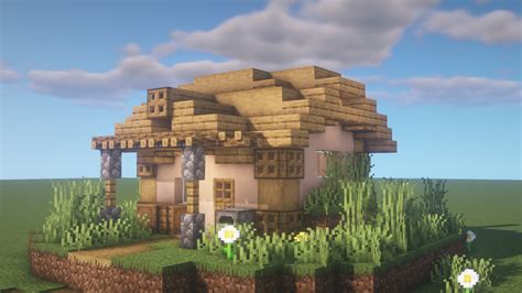 Minecraft Houses Cute Cute Easy And Compact Minecraft Survival House