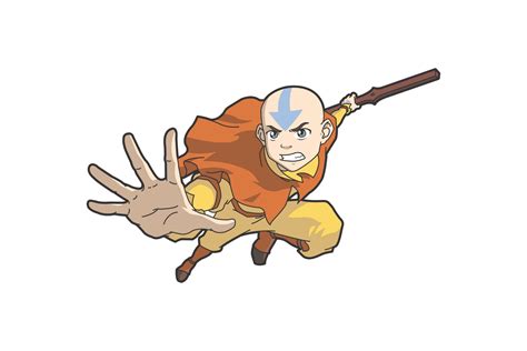 Avatar Aang Vector Logo Share